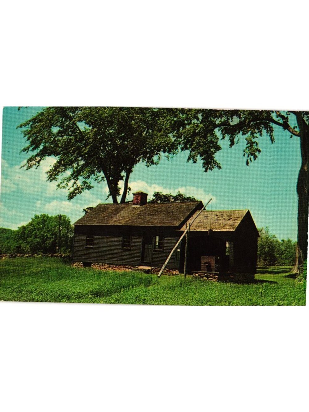 Daniel Webster Birthplace New Hampshire 1782 Plastichrome Postcard Don Sieburg U